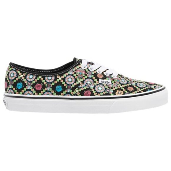 Vans Authentic Dia De Muertos Glow In The Dark Black & White Sneakers 6.5M/8W - Picture 4 of 10